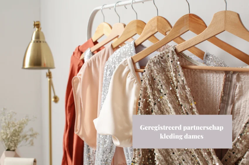 jurk geregistreerd partnerschap kleding